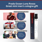 Prada Luna Rossa Ocean EDT For Men (0.33 Fl Oz)