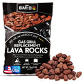 7Lb Natural Volcanic Lava Rocks For Gas Fire Pit & Grill – Stones For Indoor/Outdoor Propane Fireplaces – Even Heat Distribution, Reduces Flare Ups Lava Rock By Fryoilsaver Co. (Pack Of 1)