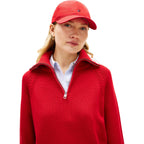 Tommy Hilfiger Women's Tommy Hilfiger Hats for Women | Cotton Logo Adjustable Baseball Cap Primary Red