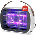 Buzbug Led Bug Zapper Indoor, 50000 H Long-Lasting Led, Energy Saving & Dual Band Attraction, High-Voltage Electric Mosquito Zapper, Fly Trap Mosquito Trap, Fly Killer -Ma015B