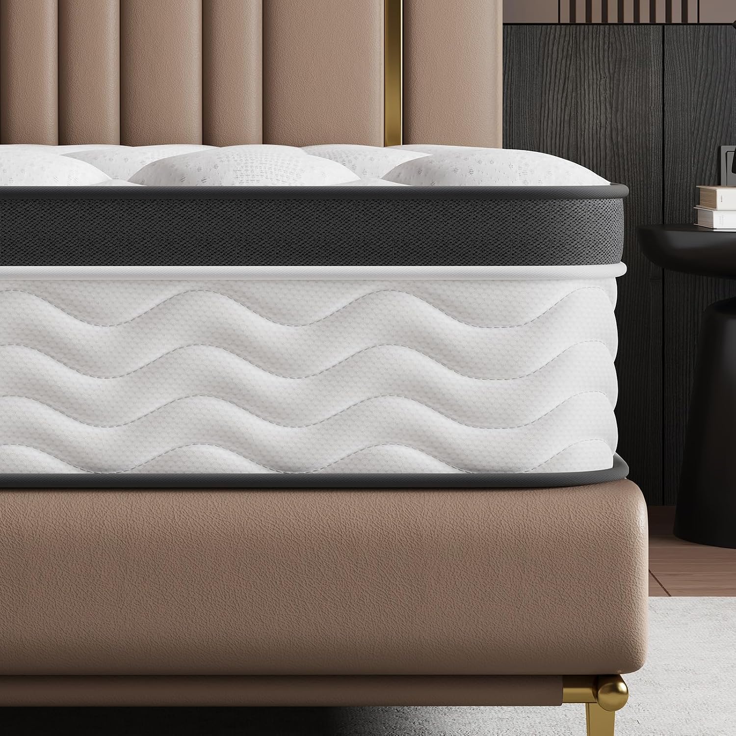 12 Inch Full Size Mattress, Hybrid Bed Mattress In A Box, 75" X 54"
