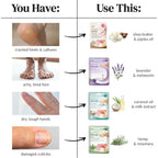 Epielle Intensive Repairing Foot Mask 6 Pairs, Soften with Coconut Oil & Milk Extract, Deep Moisturizing Socks for Dry, Cracked Feet, Self Care Gifts for Women, Spa Kit, Mothers Day Gifts