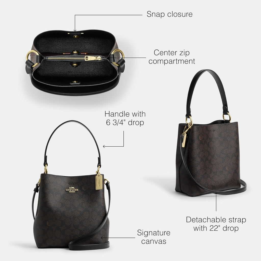 COACH womens Small Town Bucket