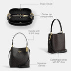 COACH womens Small Town Bucket