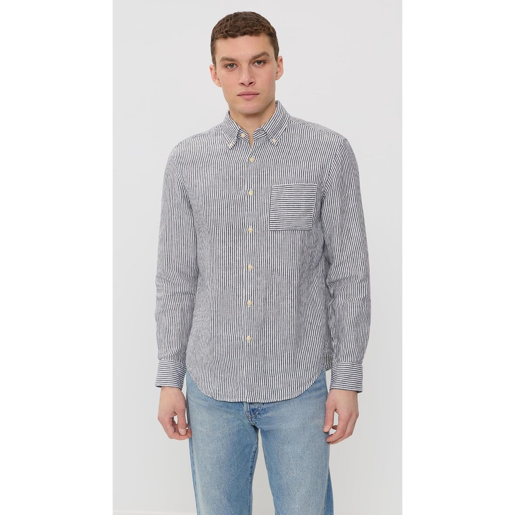 Alex Crane Men'S Linen Playa Shirt