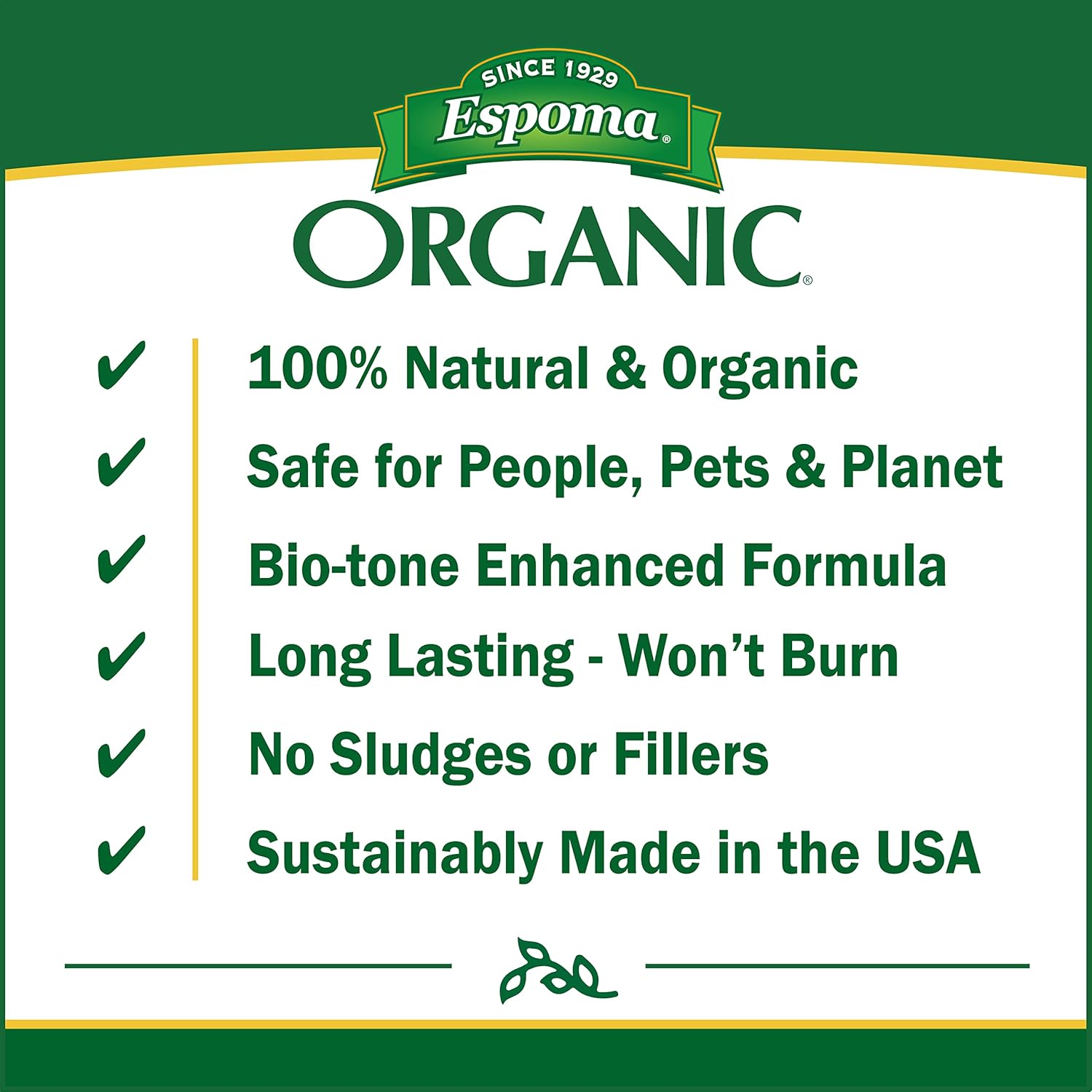 Espoma Organic Citrus-Tone 5-2-6 Natural & Organic Fertilizer And Plant Food For All Citrus, Fruit, Nut & Avocado Trees; 4 Lb. Bag. Promotes Vigorous Growth & Abundant Fruit