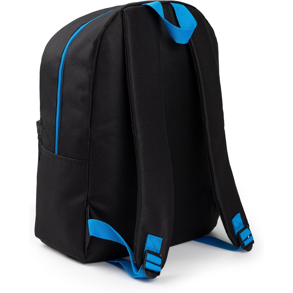 One Piece Luffy Boys Backpack | Black Rucksack With Adjustable Straps | Practical & Organised Luggage Sports School Bag | Anime Game Series Movie Merchandise Gifts For Kids & Teens