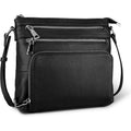 befen Genuine Leather Crossbody Bags for Women, Anti-Theft Shoulder Purse with Built in RFID Wallet for Travel