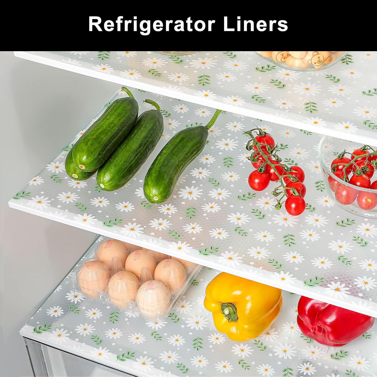 Cooyes Shelf Liner – Premium Non-Adhesive Cabinet & Drawer Liner for Kitchen – Waterproof Shelf Paper with Modern Pattern – Durable EVA Cabinet Mat – Easy to Cut （11.8" W x 120" L）