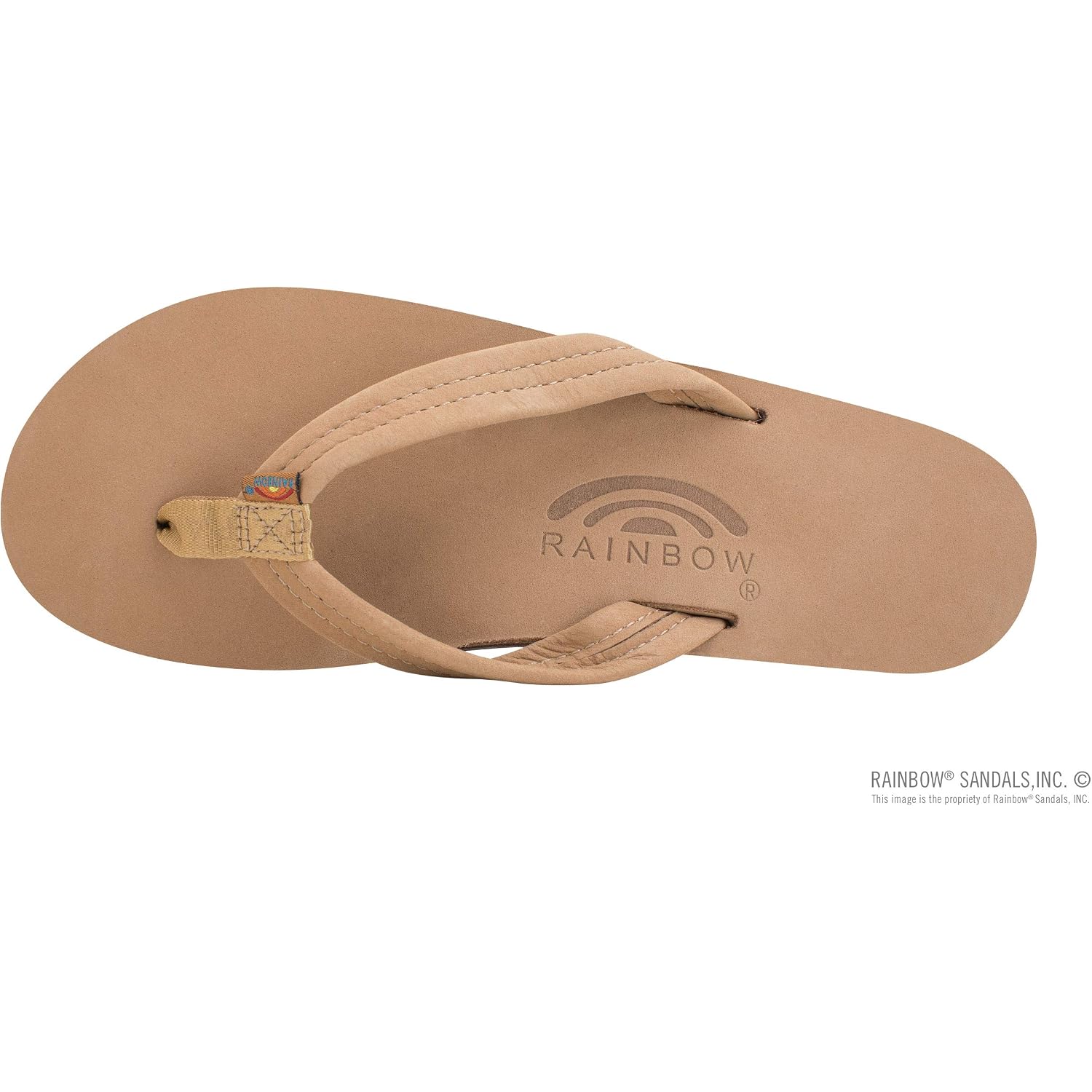 Rainbow Sandals Women'S Double Layer Leather W/ 3/4" Strap