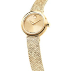 Movado Museum Velura Mini Women’S Quartz Watch – 21Mm Round Case, Bracelet – Modern Classic Design – Gift For Her