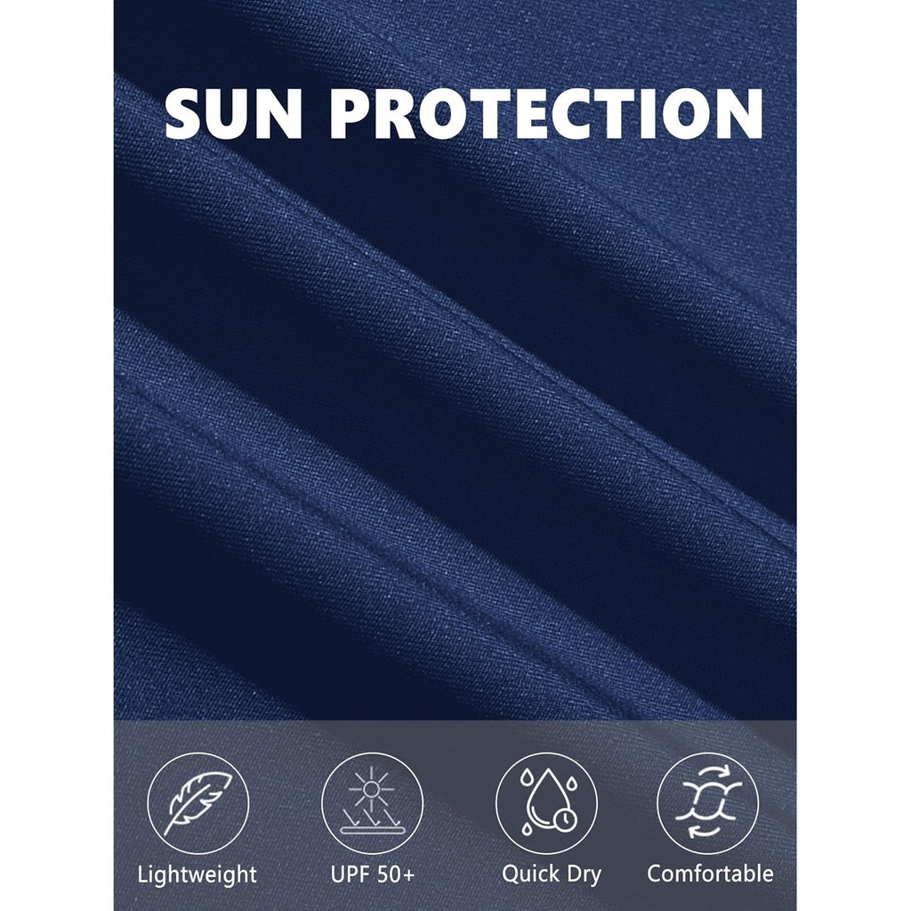 Women's V-Neck Polo Shirts UPF 50+ Short Sleeve Sun Protection Quick Dry Golf Polos Collared Shirt