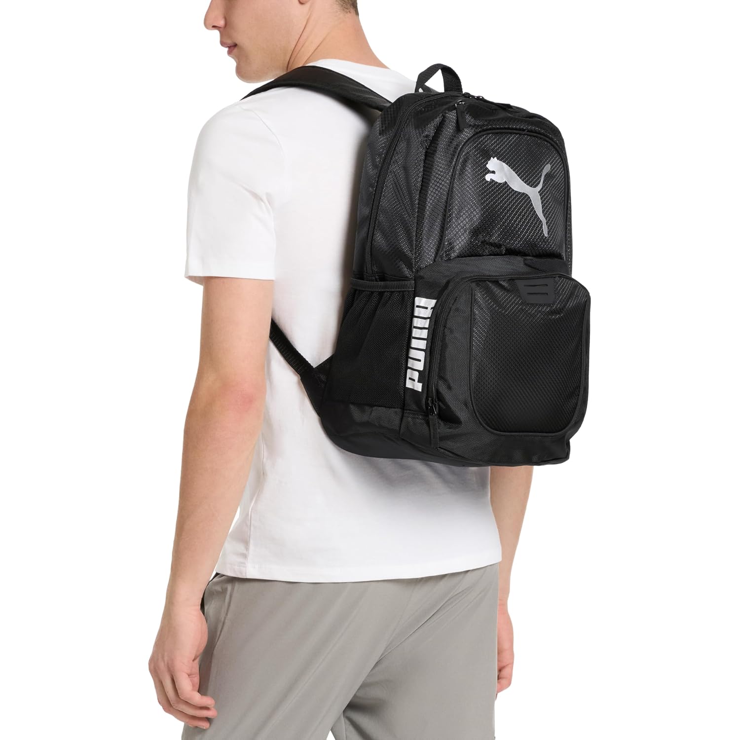 Puma Unisex-Adult Contender Backpack With Laptop Sleeve, Item Organizer & Media Pocket