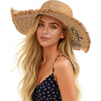 Sun Hats for Women Beach Hats for Women Packable Foldable Wide Brim Womens Sun Hat UPF 80+