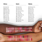 Clinique Pop Longwear Lipstick | Long Lasting, Satin, Matte + Shine | 36 Shades