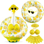 Porch Goose Summer Outfits 23 Inch - Hawaiian Bikini Lawn Goose Costume For Luau Party, Outdoor Garden Patio Yard Decor, Pool Party - Goose Clothes Durable Gift