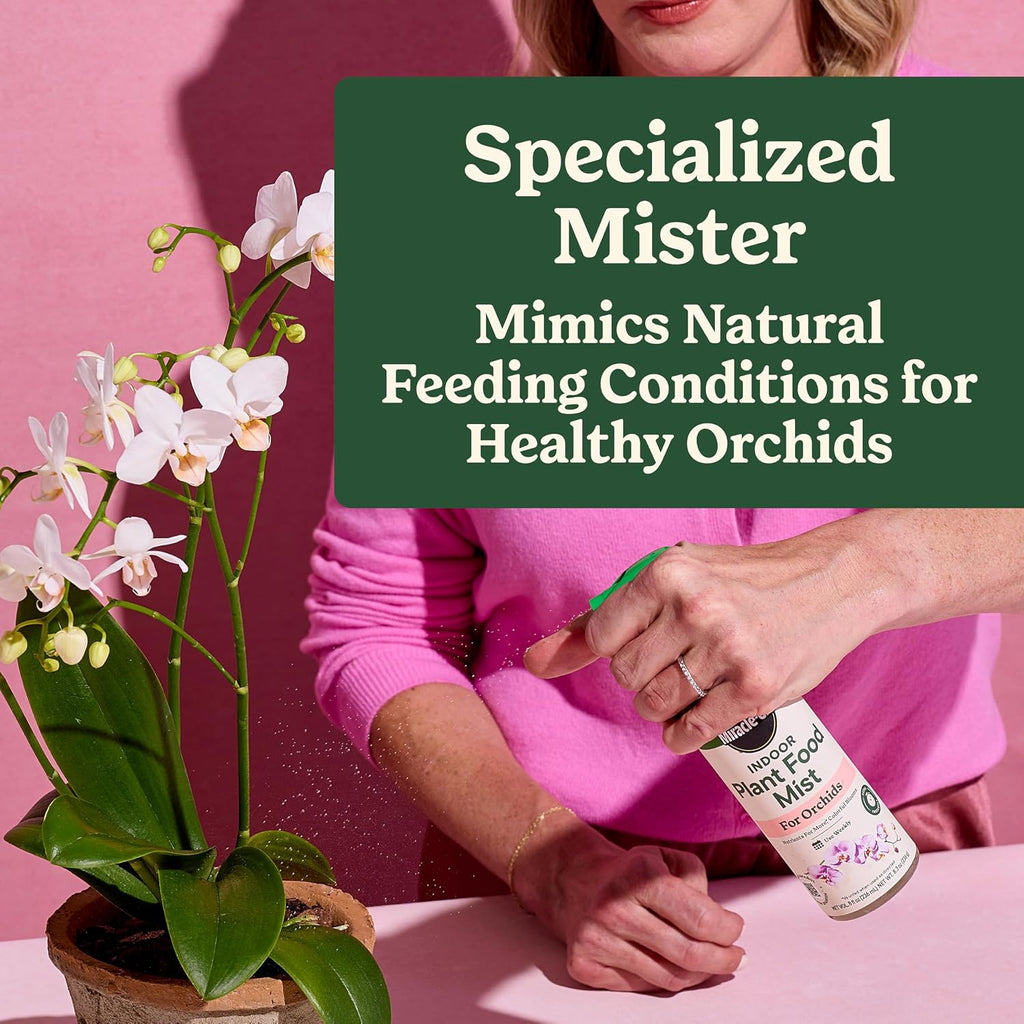 Miracle-Gro Indoor Plant Food Mist For Orchids, 8 Fl. Oz. (2-Pack) | Orchid Plant Food