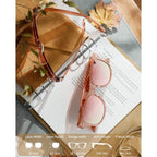 Sunglasses-women Polarized Sunglasses-womens: Trendy Sun Glasses polarized UV400 Protection Fashion Sun glasses