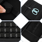Hard Travel Case For Hair Clippers Barber Accessories Bag Hair Cutting Barber Supplies Organizer Bag Trimmer Organizer Storage Clipper Case Hairs Tool Bags For Men Grooming Kits