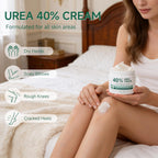 40% Urea Cream for Feet Maximum Strength, Foot Cream for Dry Cracked Heels, Callus Remover with 2% Salicylic Acid, Moisturizer for Hands Elbows Knees Rough Skin