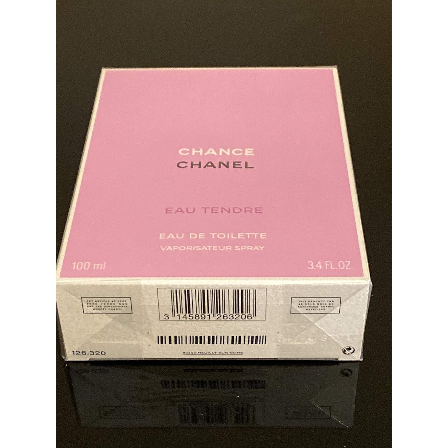 Chance Eau Tendre by Chanel Eau De Toilette Spray 3.4 oz / 100 ml (Women)