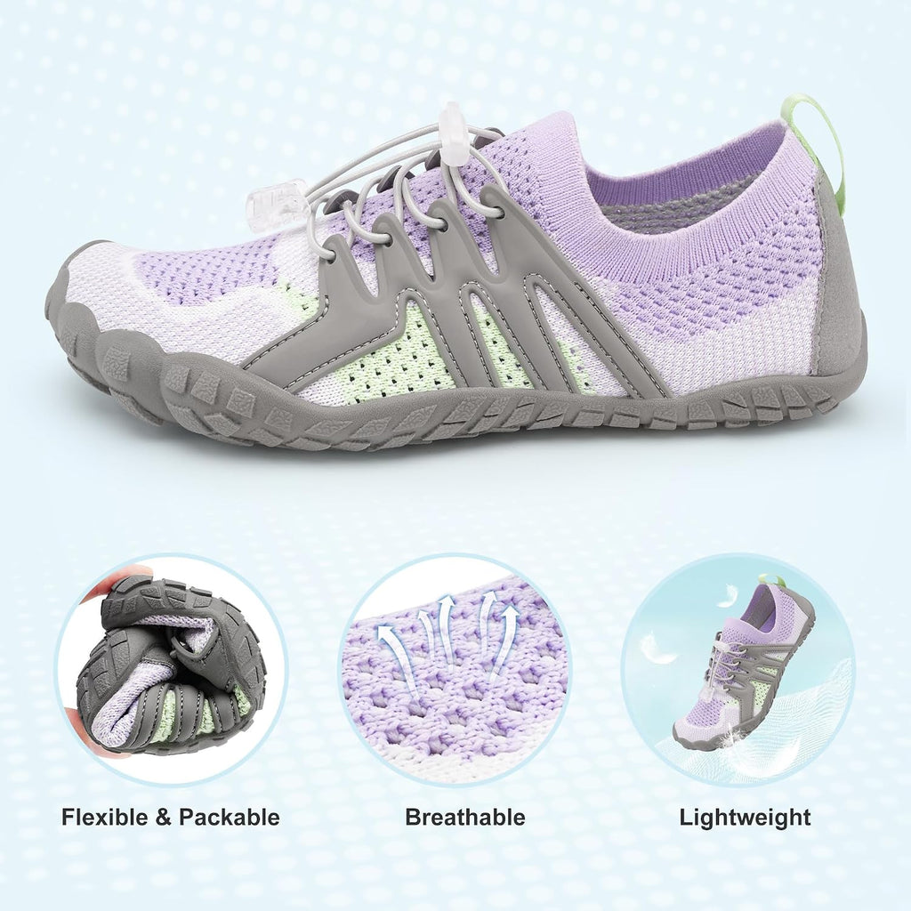 Stelle Water Shoes For Women Men, Quick-Dry Barefoot Aqua Shoes For Beach, Swim, Pool, Boating & Yoga, Lightweight Water Shoes For Adult