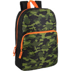 Trail Maker 24 Pack Of 17 Inch Printed Bulk Backpacks For Boys And Girls Wholesale Backpacks In Bulk For School Kids (Fun Mixed Unisex Pack)