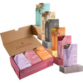 Crate 61, Handmade In Canada, Plant Based Cold Process Natural Bar Soap, With Premium Essential Oils, Dry Skin, Pack Of 6 (For Her)