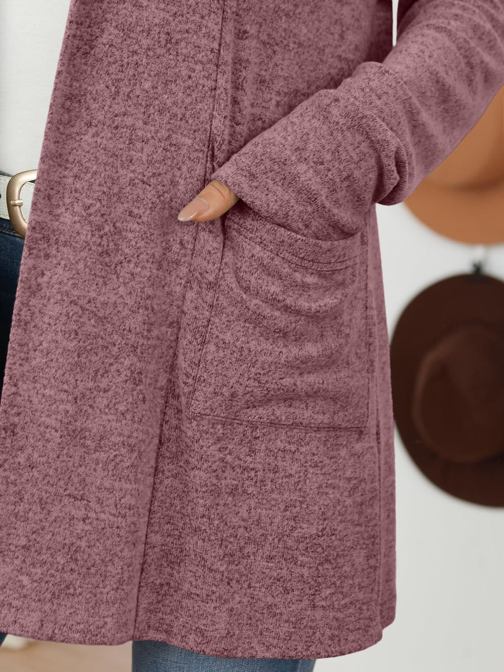 LILLUSORY Cardigan for Women Lightweight Cardigans Fall Fashion Outfits | Open Front Long Cardigan with Pockets, Business Casual Travel Outfits