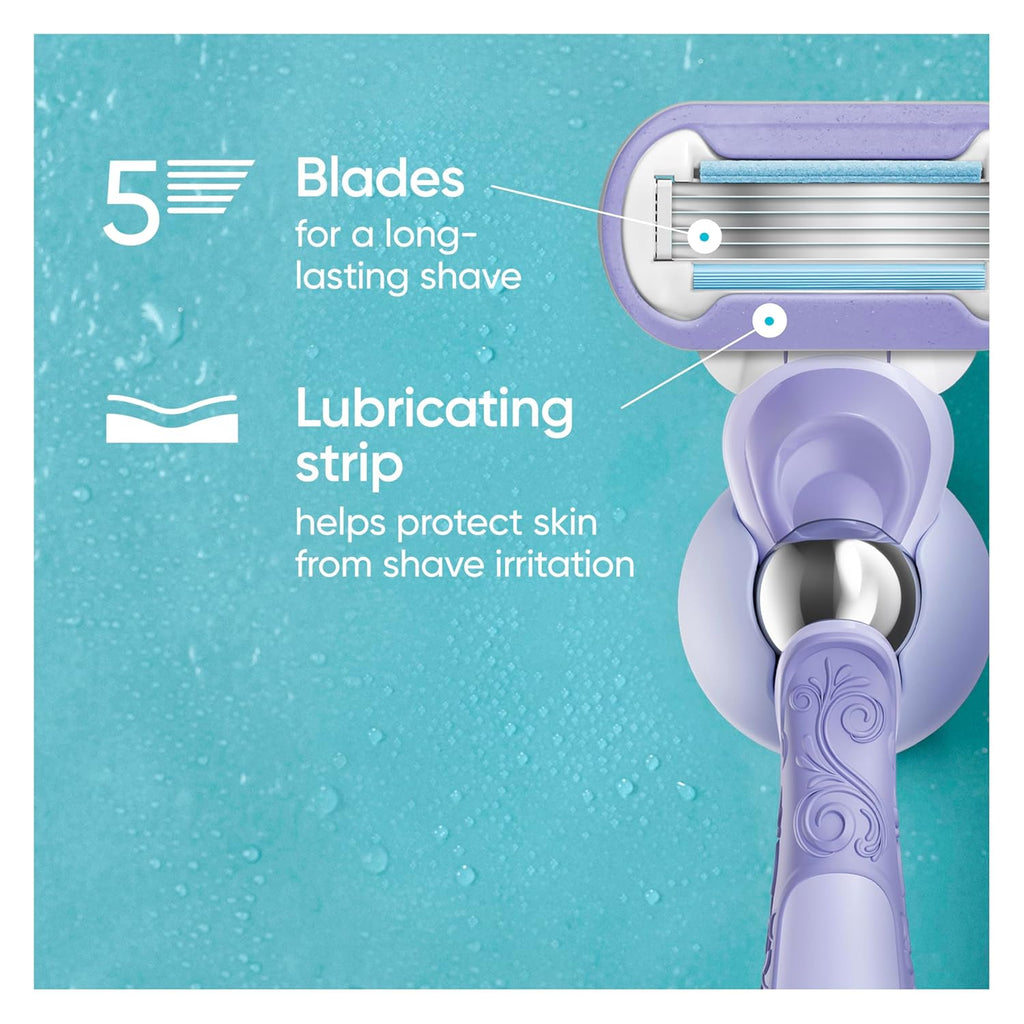 Gillette Venus Extra Smooth Swirl Women's Razor Blade Refills - 4 Count