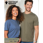 Next Level Apparel 6210 Men'S T-Shirts, Pack Of Unisex Cvc Cotton Blend Bulk Undershirt – Custom Color Set Remera Para Hombre