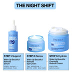 Pacifica Wake Up Beautiful Retinoid Eye Cream – Anti-Aging Under Eye Cream For Fine Lines & Wrinkles, Infused W/Retinoid, Melatonin & Mushrooms For Puffiness, Dark Circles & Eye Bags Daily Treatment