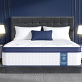14 Inch Queen Mattress, Upgraded 7-Zoned Support Hybrid Queen Size Mattress In A Box With Cooling Gel Memory Foam & Pocket Coils For Back Pain Relief, Assembled In Usa, Motion Isolation, Medium Firm