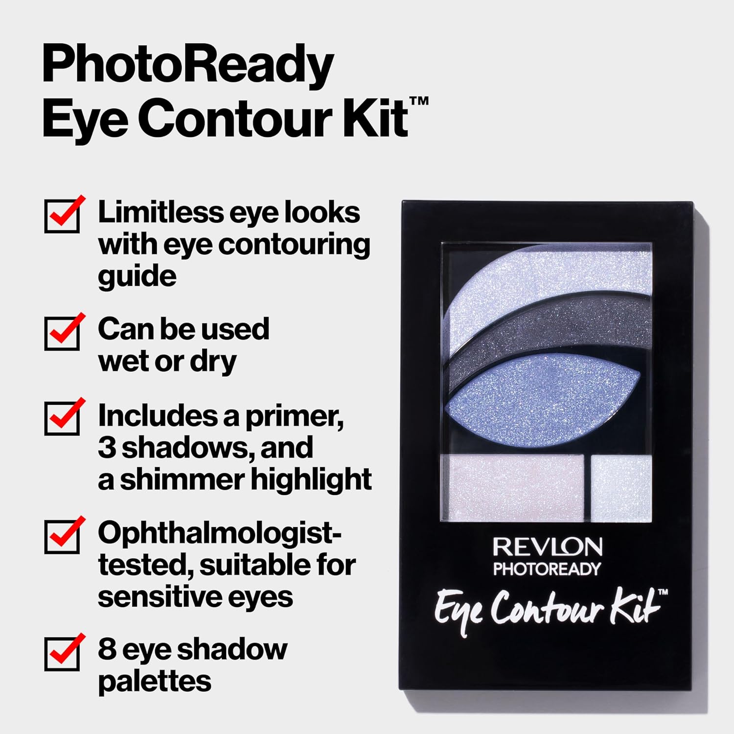 Revlon Eyeshadow Paette, Photoready Eye Makeup, Creamy Pigmented In Blendable Matte & Shimmer Finishes 523 Rustic, 0.01 Oz