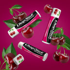 Chapstick Classic Skin Protectant Flavored Lip Balm Tube, Cherry Flavor, 0.15 Ounce (Pack Of 3)