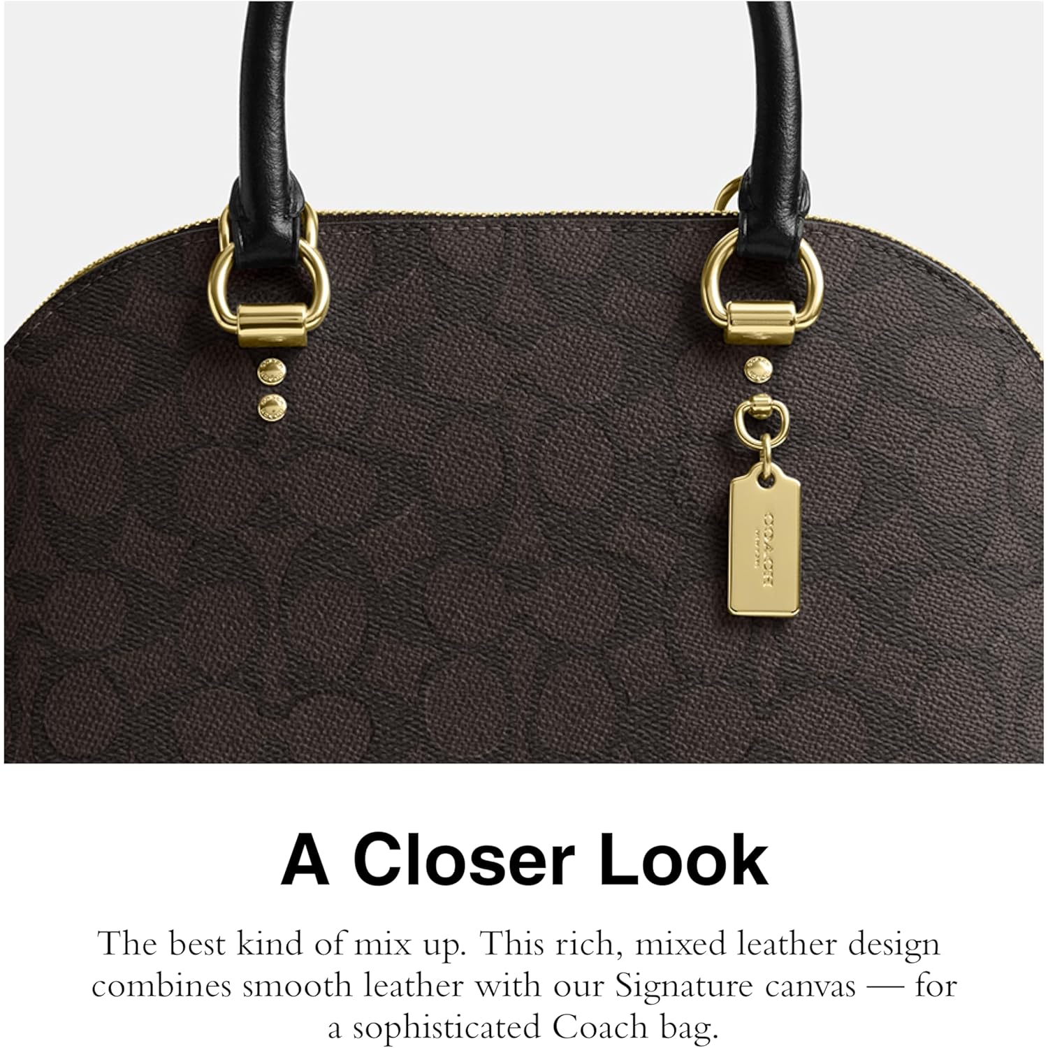 COACH Unisex Katy Satchel