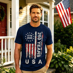 250 Anniversary Usa Shirts: 1776-2026 250Th Birthday Patriotic American Flag T-Shirt 4Th Of July Shirt