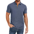 Mens Polo Shirts Short Sleeve Casual Cotton Golf Shirts Performance Polo Shirts For Men