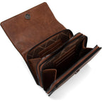 Wrangler Flap Crossbody Purse For Women Shoulder Bag Vintage Wallets With Chain Strap