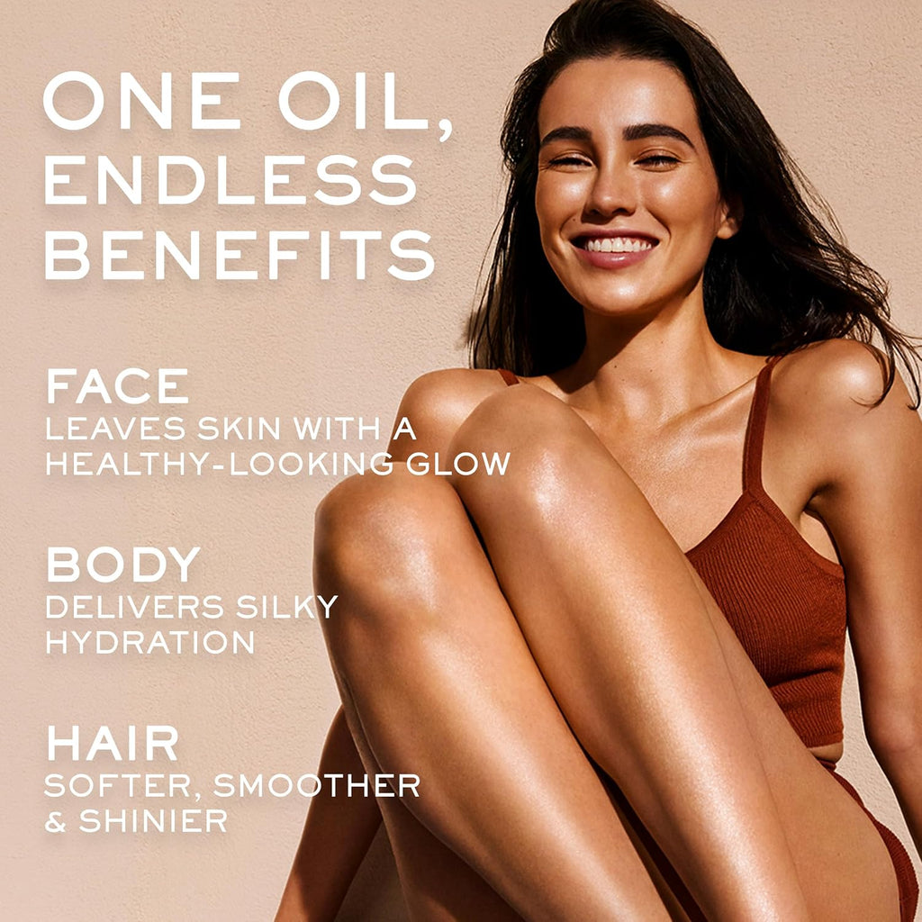Nuxe Huile Prodigieuse Floral - All-In-One Oil For Body, Face & Hair. Radiant Looking Glow And Skin Hydration