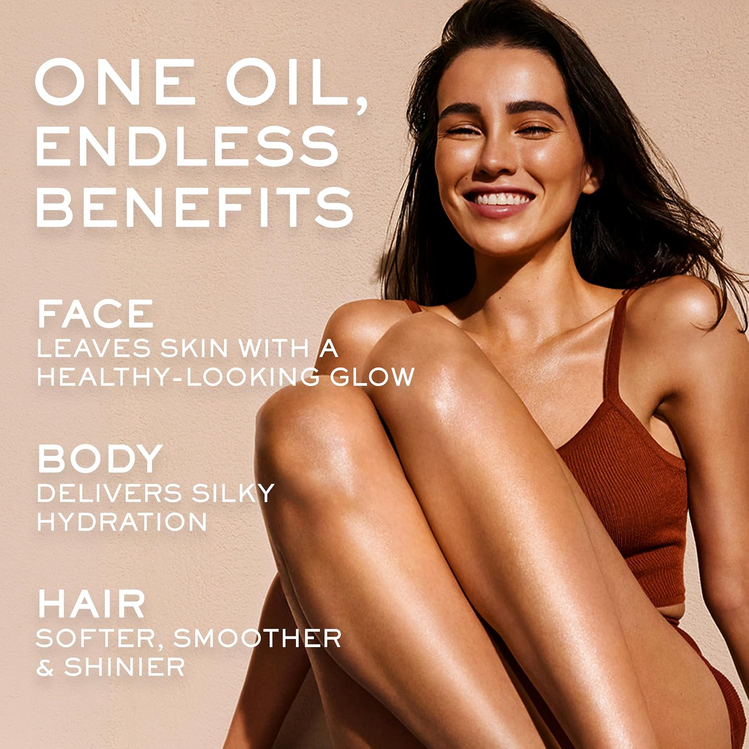 Nuxe Huile Prodigieuse Floral - All-In-One Oil For Body, Face & Hair. Radiant Looking Glow And Skin Hydration