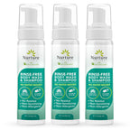 Nurture Rinse Free Body Wash & Shampoo With Aloe | Hospital Grade Hair & Body Waterless Cleansing Foam For Women, Camping, Elderly & Hospital Patients | Shower Bath & Hand Soap For Sensitive Skin