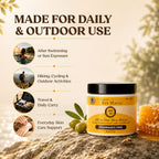 Sweet Bee Magic Organic Honey Bee Balm For Face, Skin & Body - All In One Honey Balm - Beeswax Body Moisturizer - All Natural Aid - 1 Jar (2Oz)