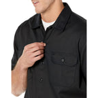 Amazon Essentials Men'S Relaxed-Fit Stain And Wrinkle-Resistant Short-Sleeve Work Shirts