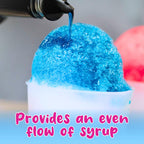 Hawaiian Shaved Ice Syrup Precise Control Bottle Pourers, 10-Pack | Professional Pour Spouts, For Snow Cone & Drink Flavors