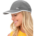 Featherlight Sports Hat. Lightweight, Quick Drying. Running, Tennis & Golf Cap for Women & Girls Graphite
