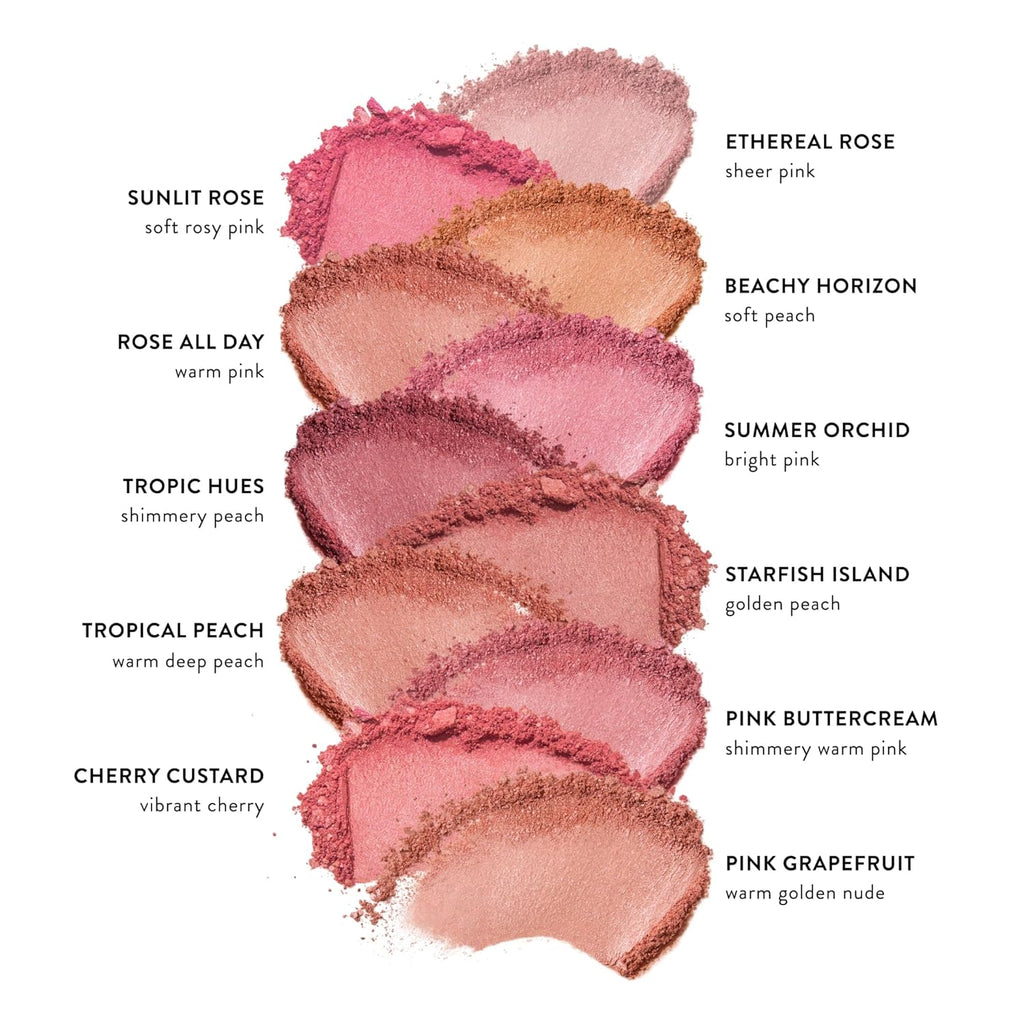 LAURA GELLER NEW YORK Baked Blush-n-Brighten for Mature Skin - 01 Pink Buttercream- Powder Blush Won't Settle into Fine Lines - Buildable Natural Finish – Longlasting Formula - Made in Italy
