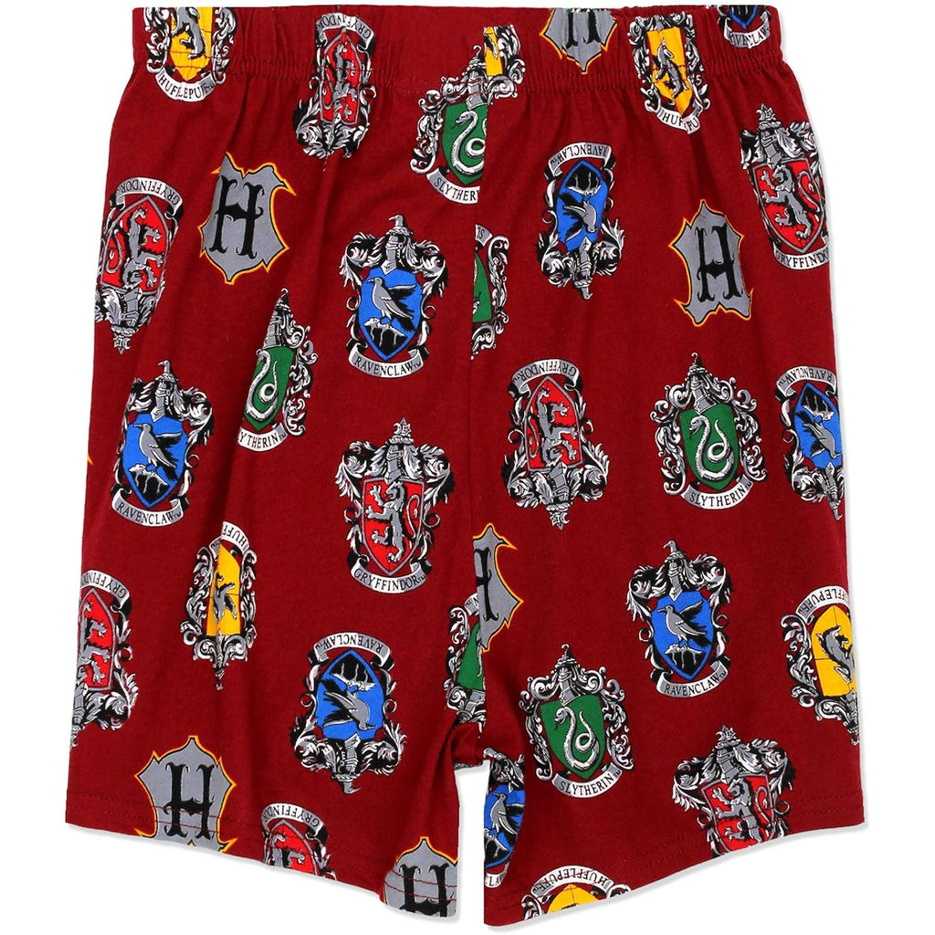 Harry Potter Hogwarts Houses Men'S Briefly Stated Boxer Shorts Underwear