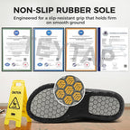 Chef Shoes Men Women Non Slip Work Shoes Water Proof Closed Toe Clogs For Nurse Kitchen Restaurant Food Service