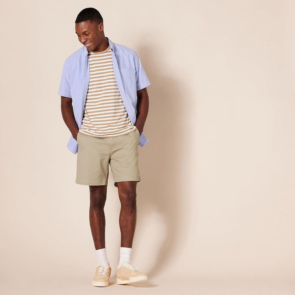 Amazon Essentials Men'S Classic-Fit 7" Chino Shorts